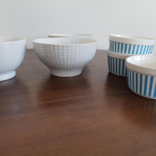 Assorted Bowls and Ramekins